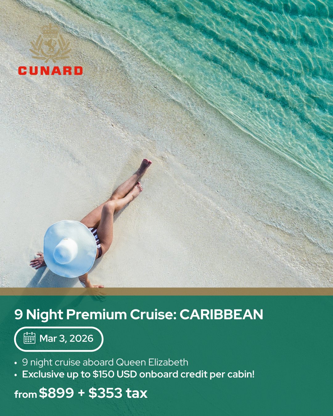 9-Night Premium Cruise: Caribbean