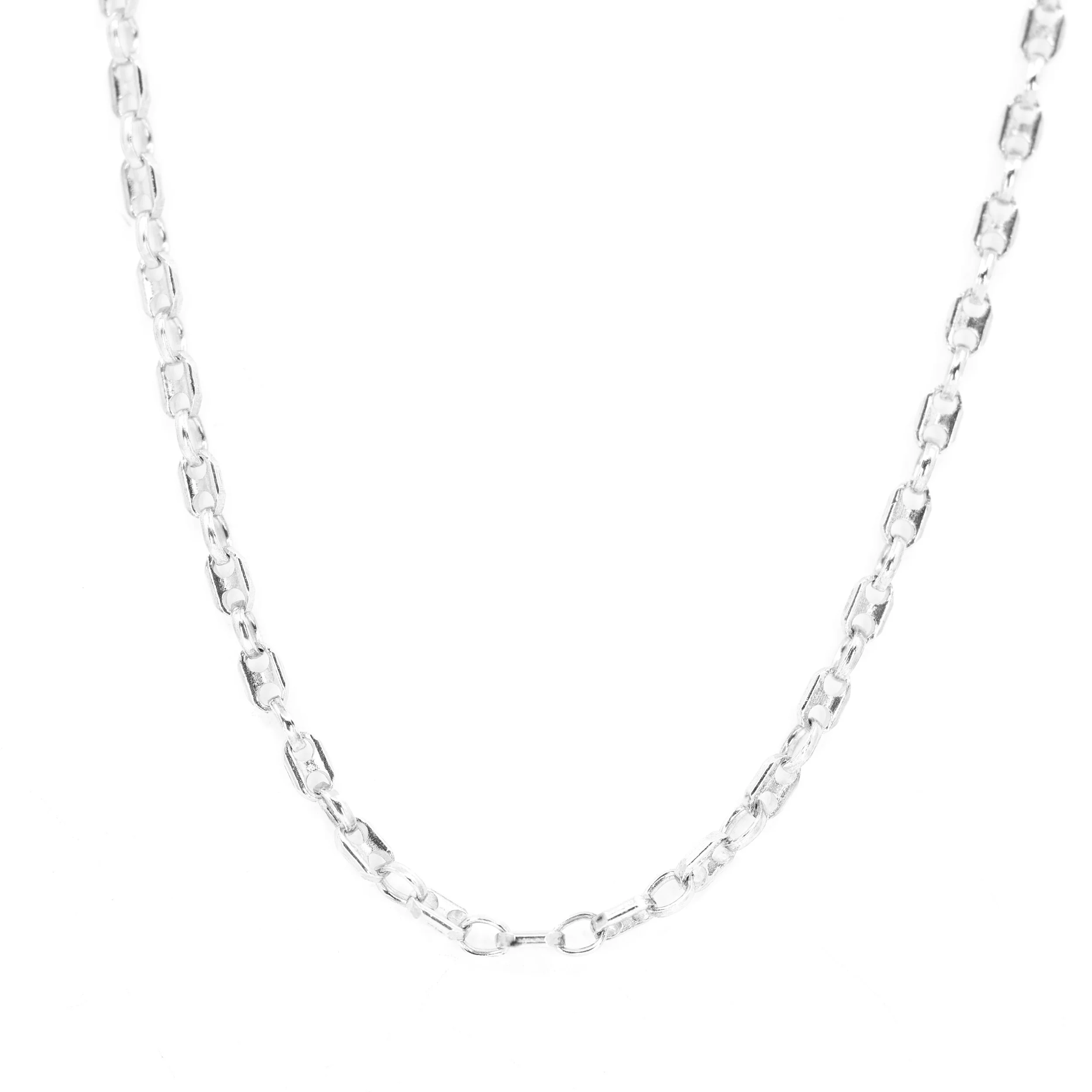 Sterling Silver 1.4mm Anchor Link 20" Chain