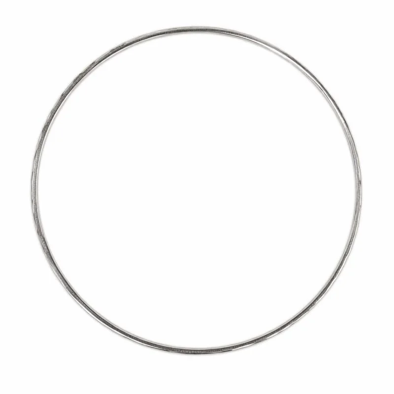 Sterling Silver Diamond-Cut Bangle