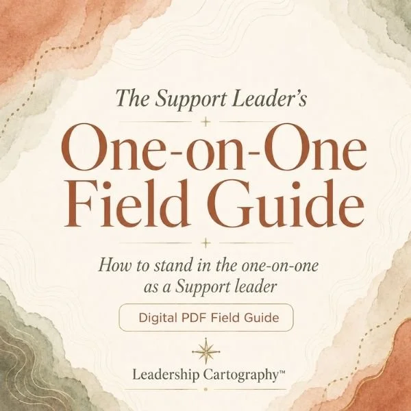 The Support Leader's One-on-One Field Guide