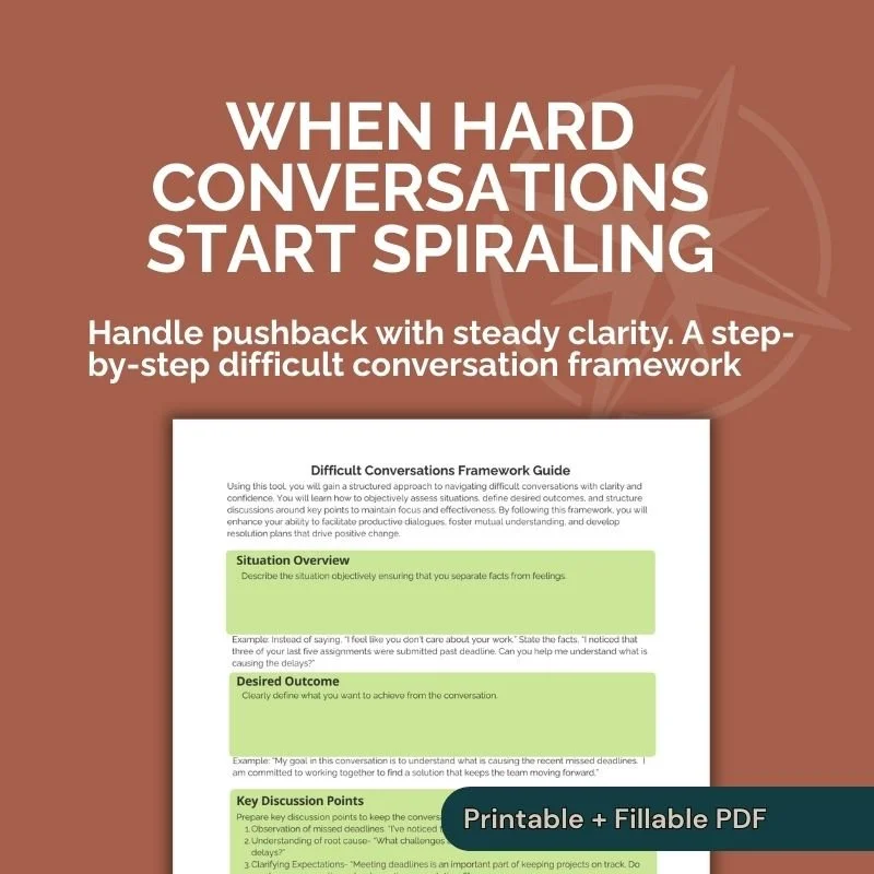 When Hard Conversations Start Spiraling