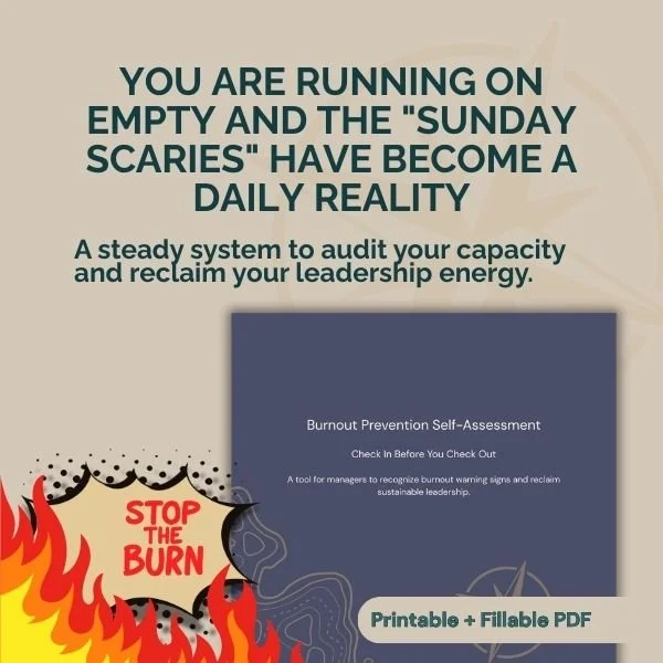 How Do I Lead Without Burning Out?