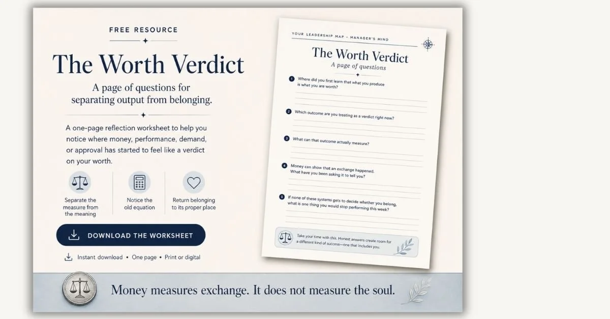 image of the worth verdict: a series of free questions in support of reflection