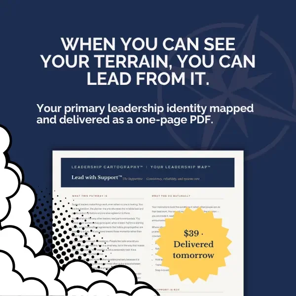 Leadership Cartography Terrain Snapshot