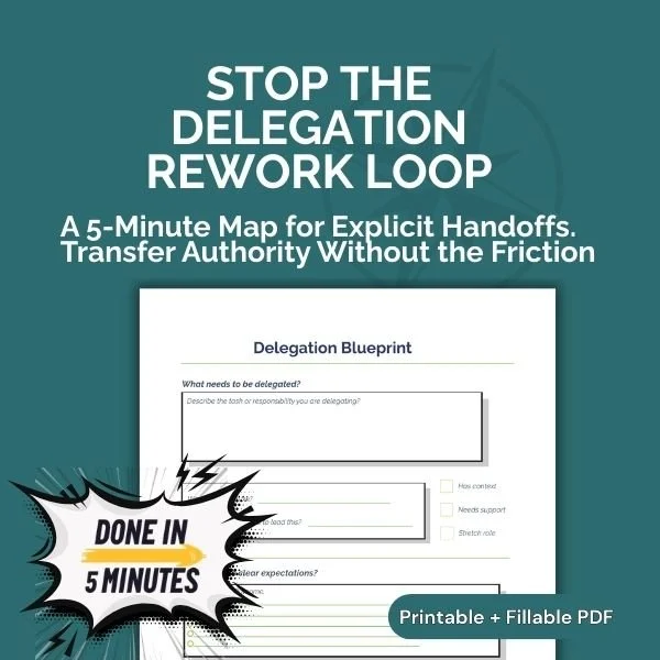 Stop the Delegation Rework Loop The Delegation Blueprint Thumbnail