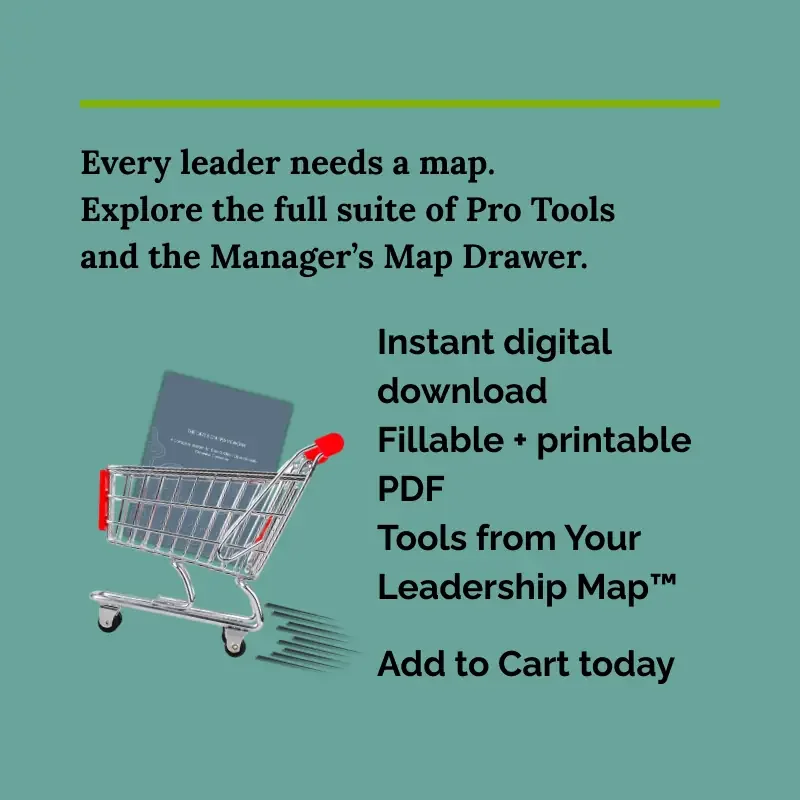 Teal quote graphic: “Pressure hits. Urgency spikes. Clarity collapses. Decisions get rushed.” with a preview of the framework steps page.