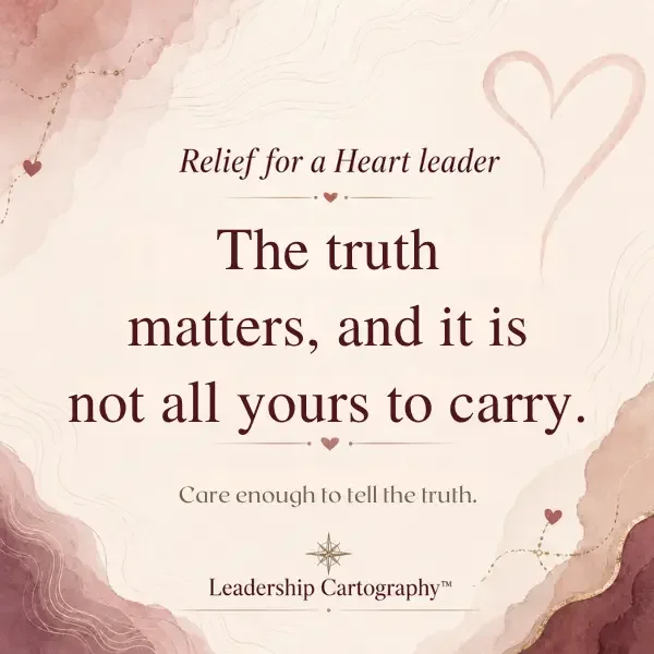 Five signs a Heart leader's one-on-ones keep repeating, from softened feedback to feelings that come home with you