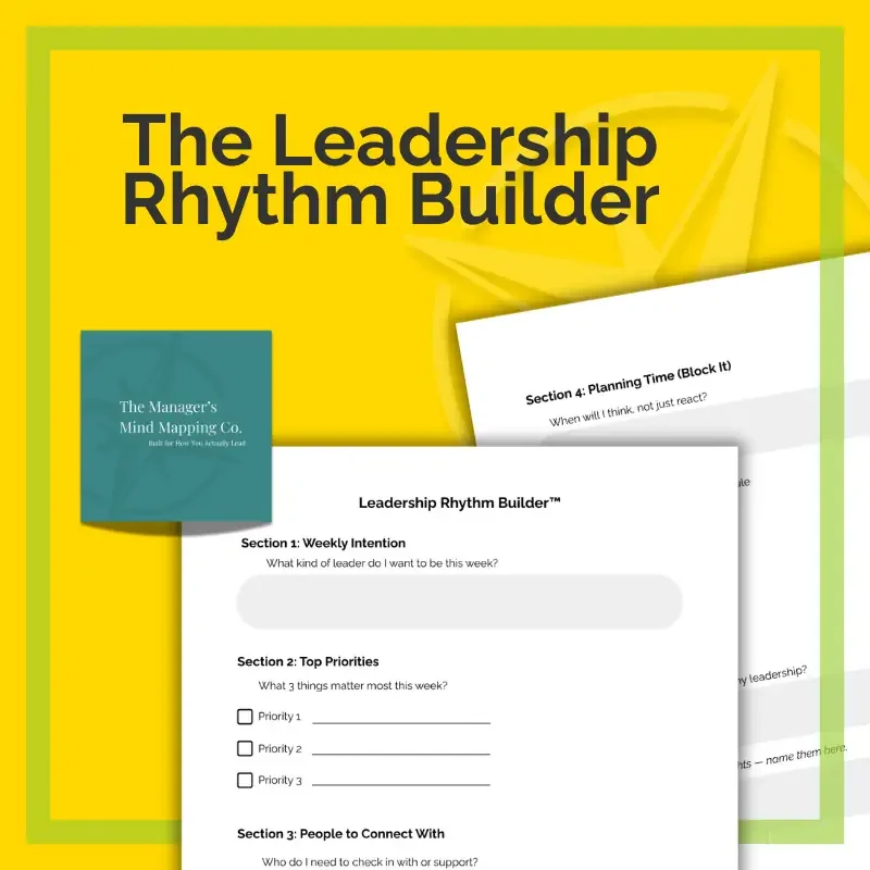 The Leadership Rhythm Builder planning tool image