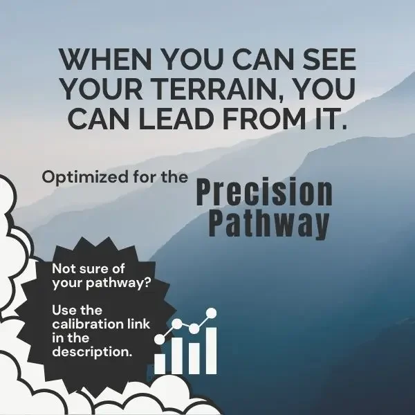 Leadership Cartography Pathway Snapshot for Precision Leaders