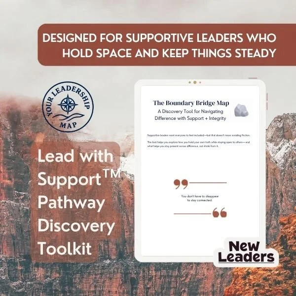Supportive Leadership Toolkit for New Managers | Lead with Support™