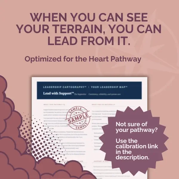 Leadership Cartography Terrain Snapshot (Heart)