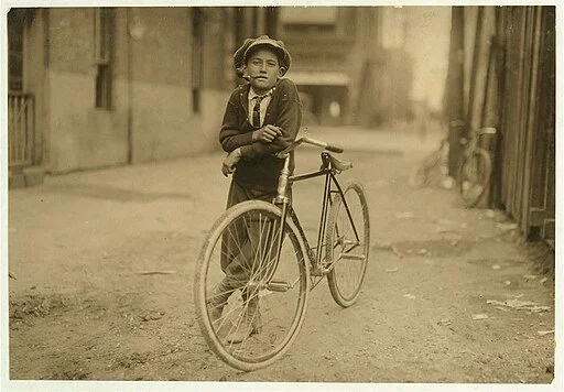 Messenger boy working for Mackay Telegraph Company. Said fifteen years old. Location: Waco, Texas.