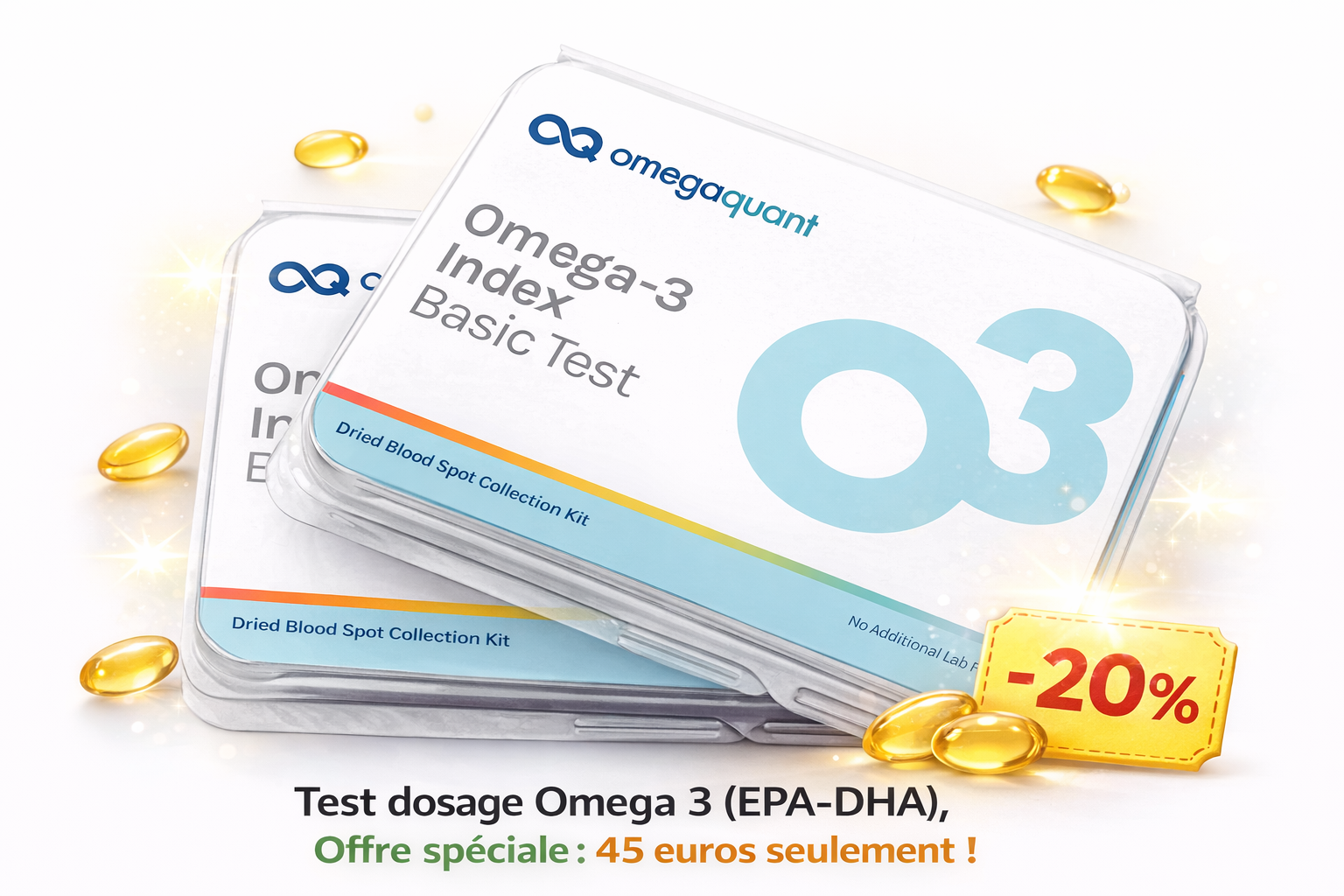 Autotest dosage Omega 3: EPA DHA