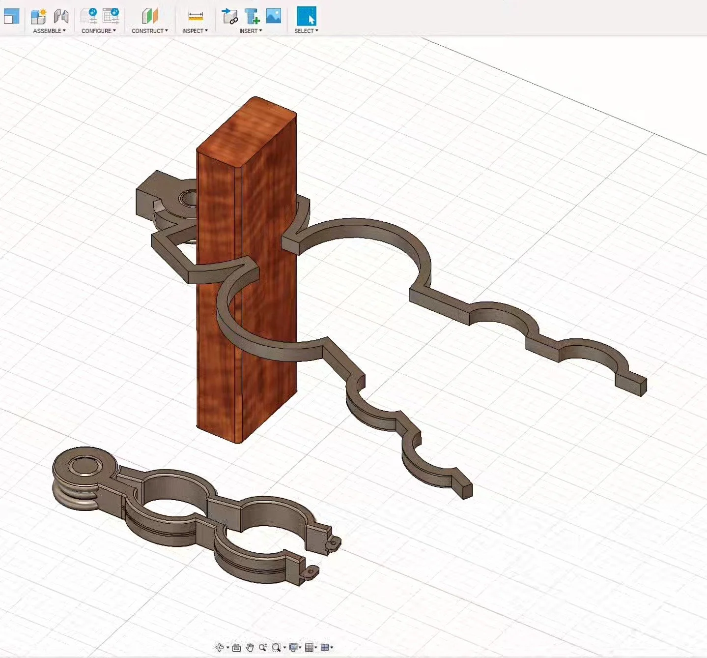 Brushing off the dust after a long hiatus. Print-in-place hinges in progress...

#3DPrint #BDSM #Bondage