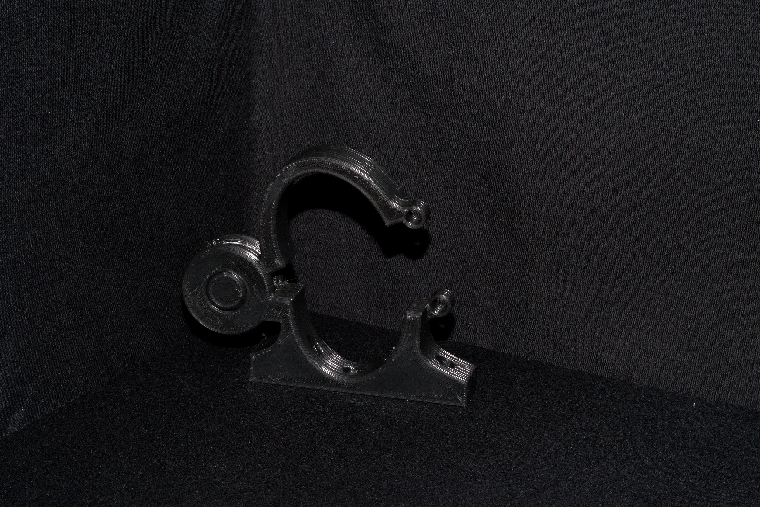 Single Wrist Hinged Cuffs Pair – Screw-down with Padlock Opening - FDM