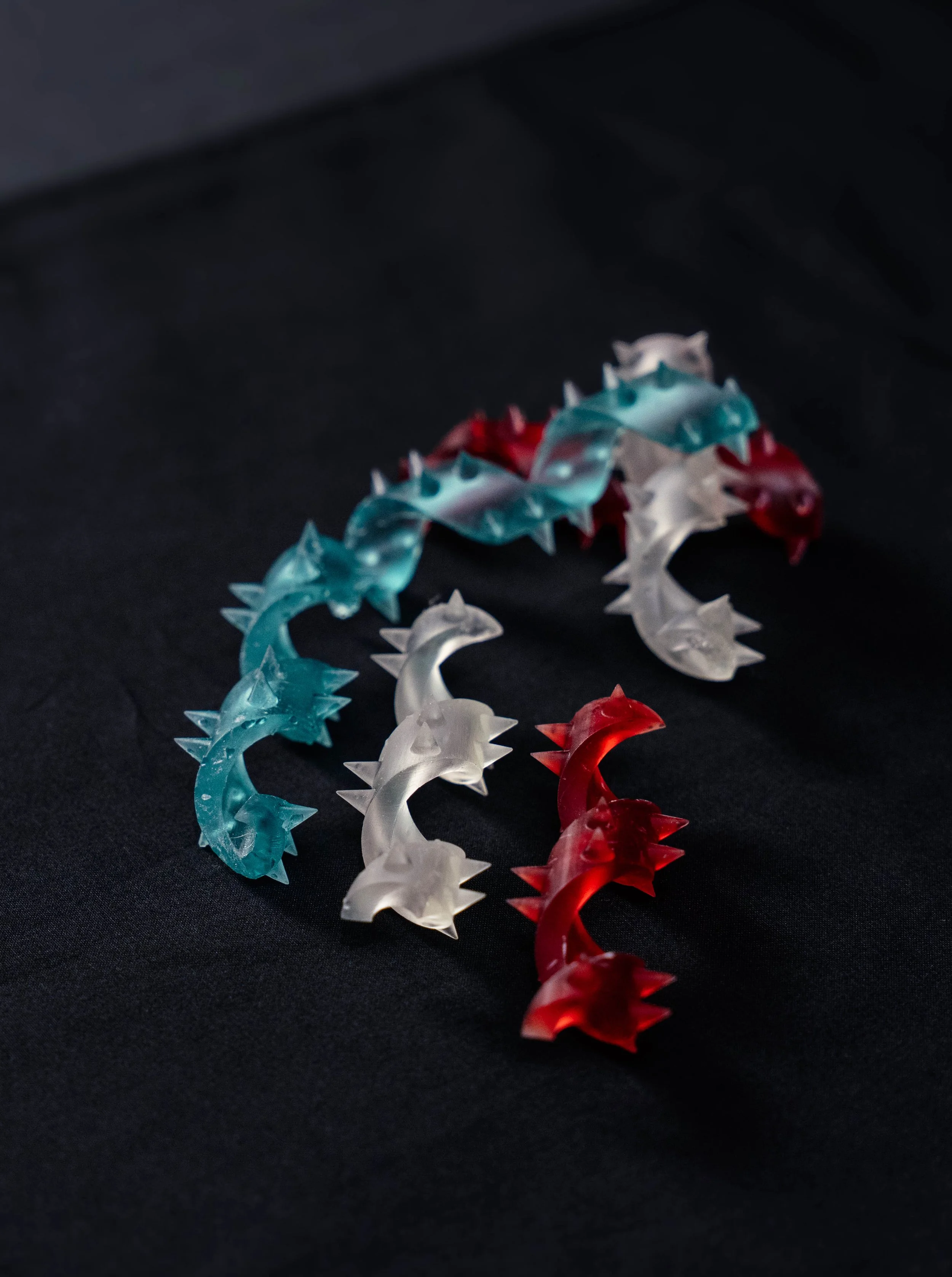 Spiked Helix for Shibari - BDSM and Pain Play - Resin