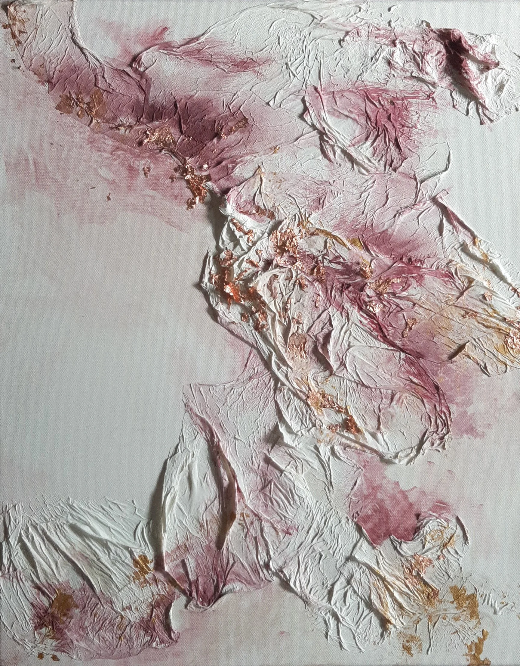 Struktur Abstrakt * 40 x 50 cm * Dieses Werk wurde bei einer ArtNight gestaltet. Vielen Dank an das Team von ArtNight für die Inspiration.