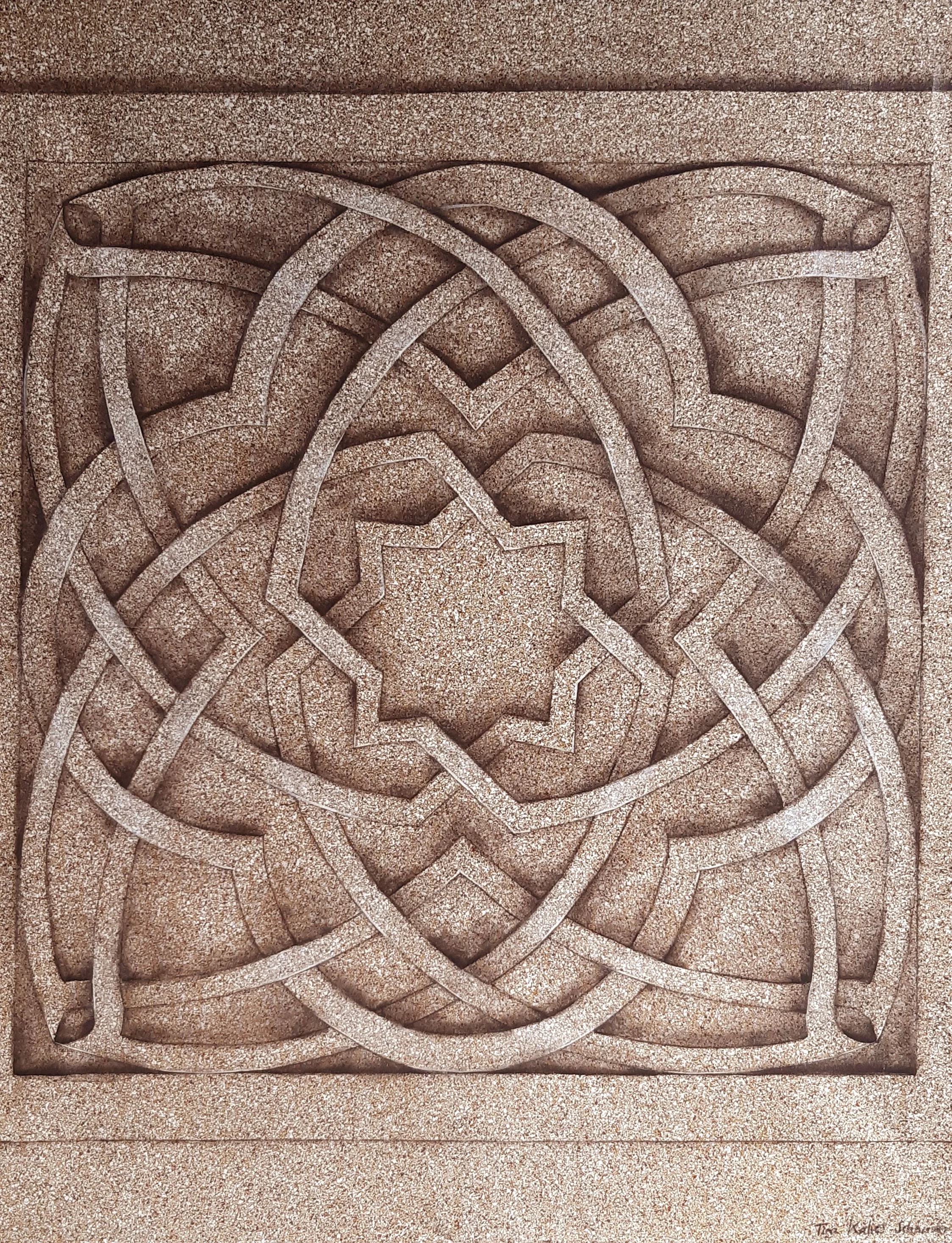 keltisches Ornament * 110 x 85 cm