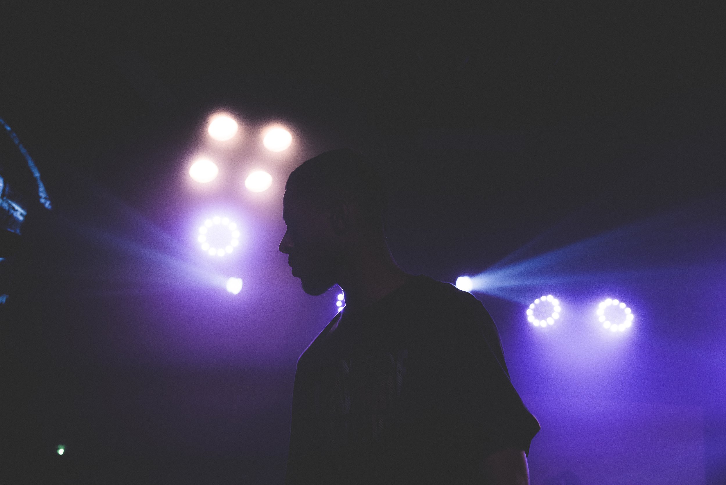Shot for Last Night in Paris, live in London.