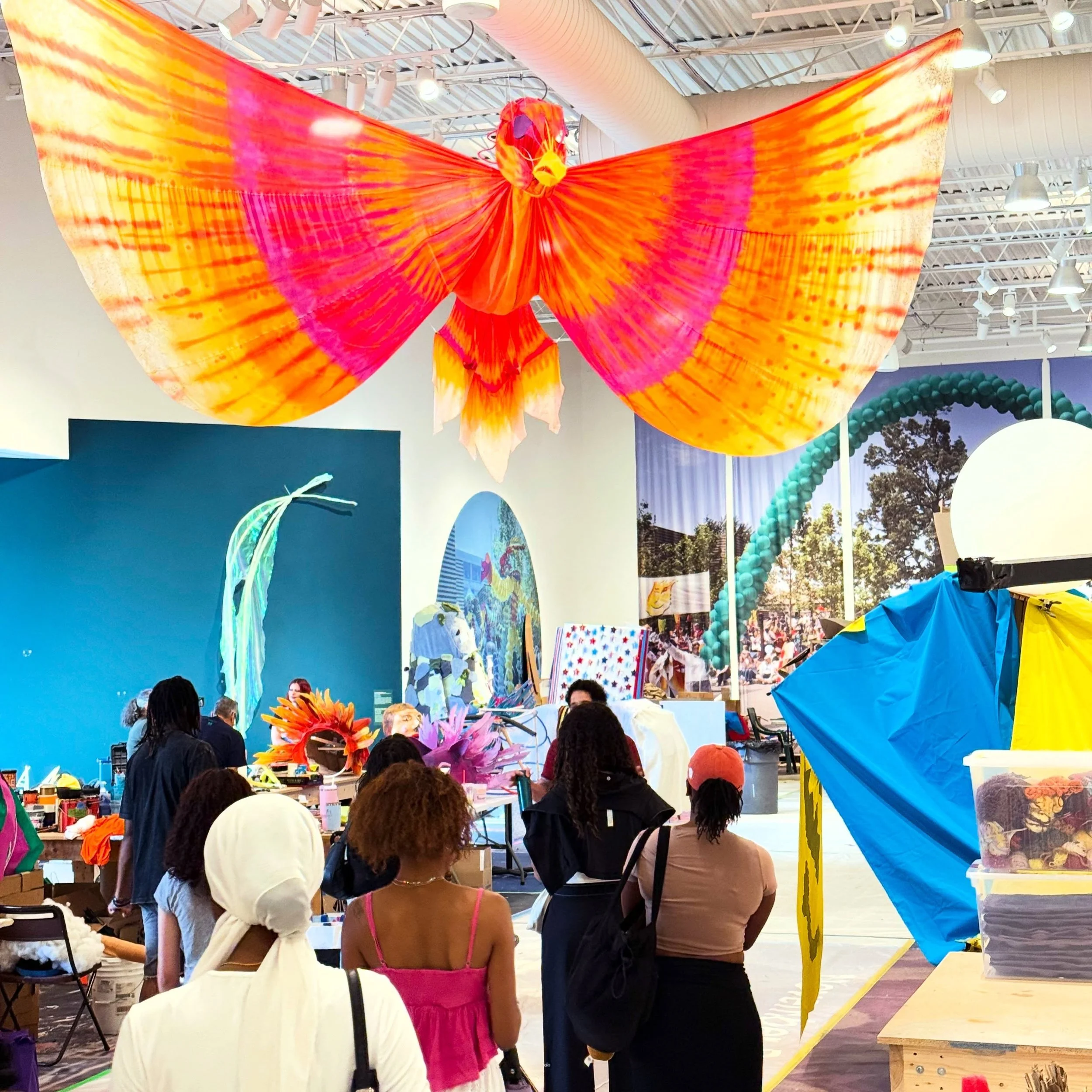 Over the weekend, we had the pleasure of collaborating with photographer Casey Rearick and the incredible artists at the Community Arts Center (an extension of the Cleveland Museum of Art) as final preparations were underway for this weekend&rsquo;s 