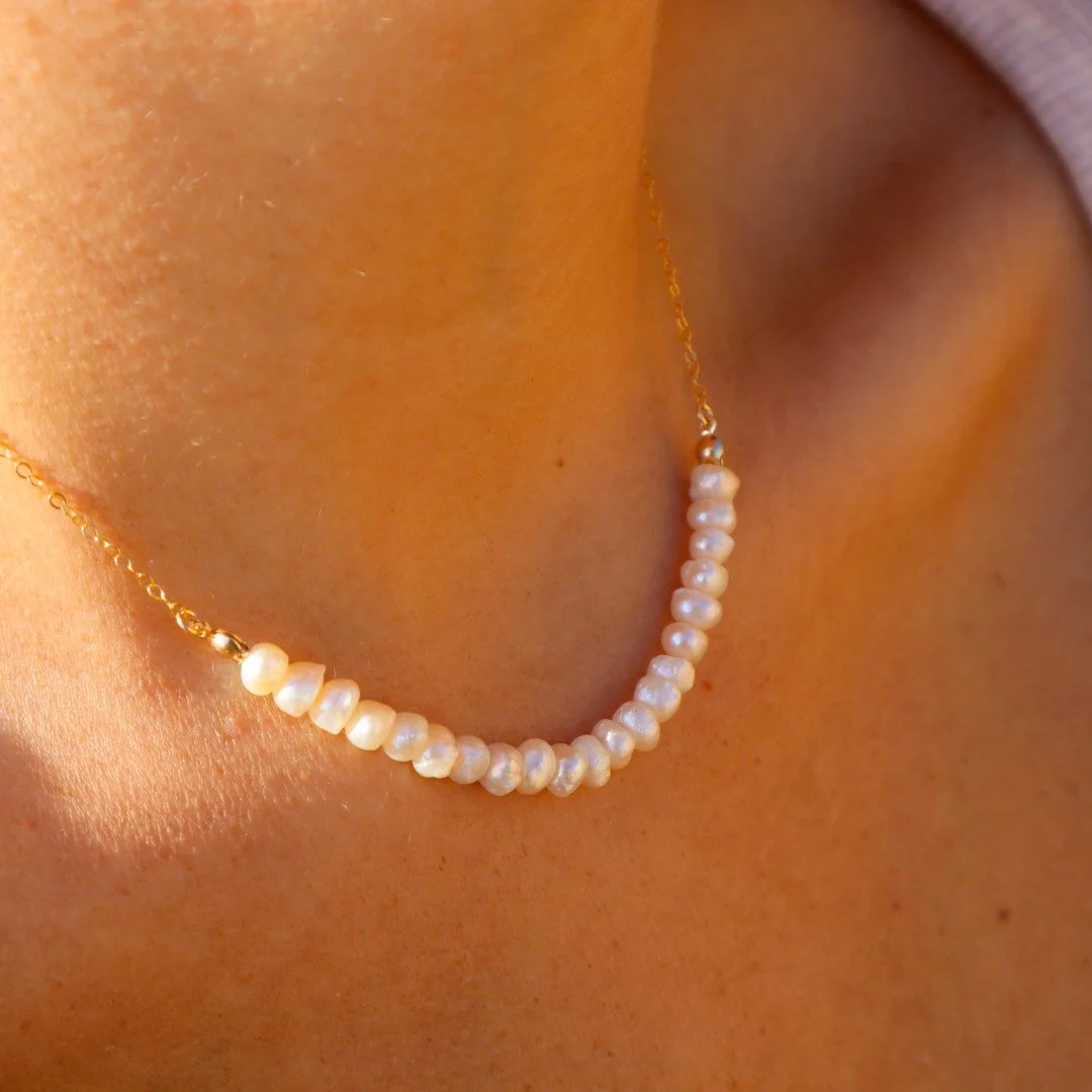 Pearl Bar Necklace