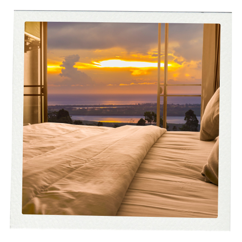 Relaxed coastal vacation rental interior managed by Zen House Charleston