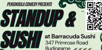 Stand-up and sushi