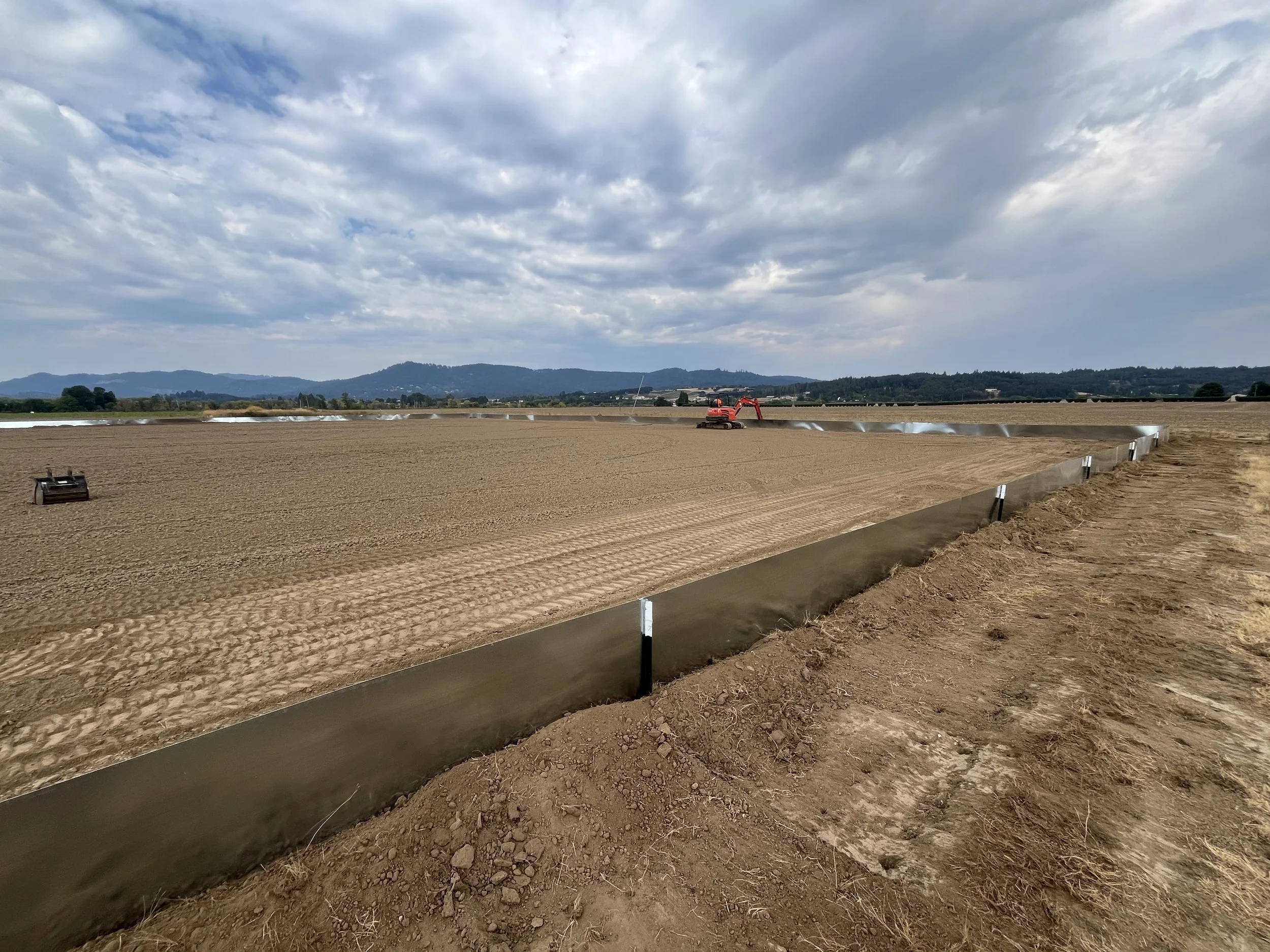 Construction of large vole enclosures to support research efforts 