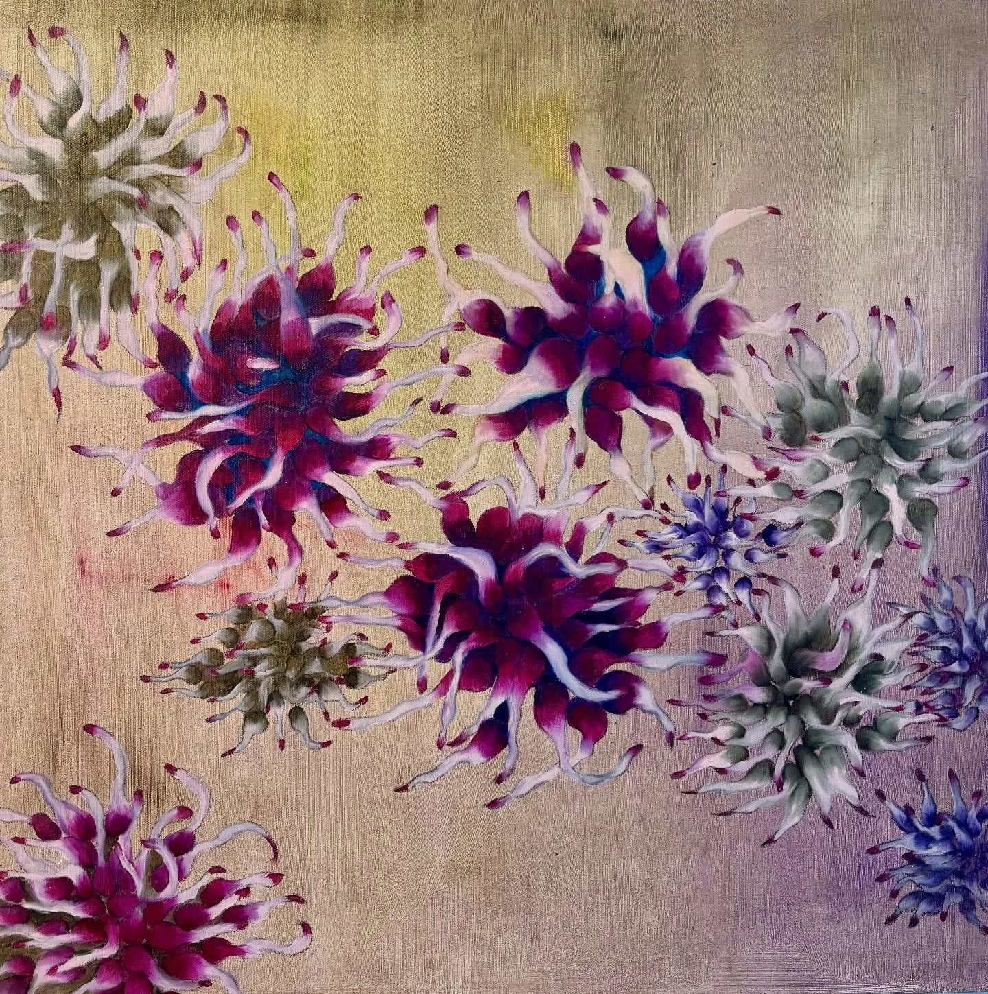 Thank you to everyone who came out to the opening reception of De Profundis: Echoes from the Deep and to those who joined me for my very first artist talk .
Your support means the world!
 
If you haven&rsquo;t had a chance to see the show yet, there&