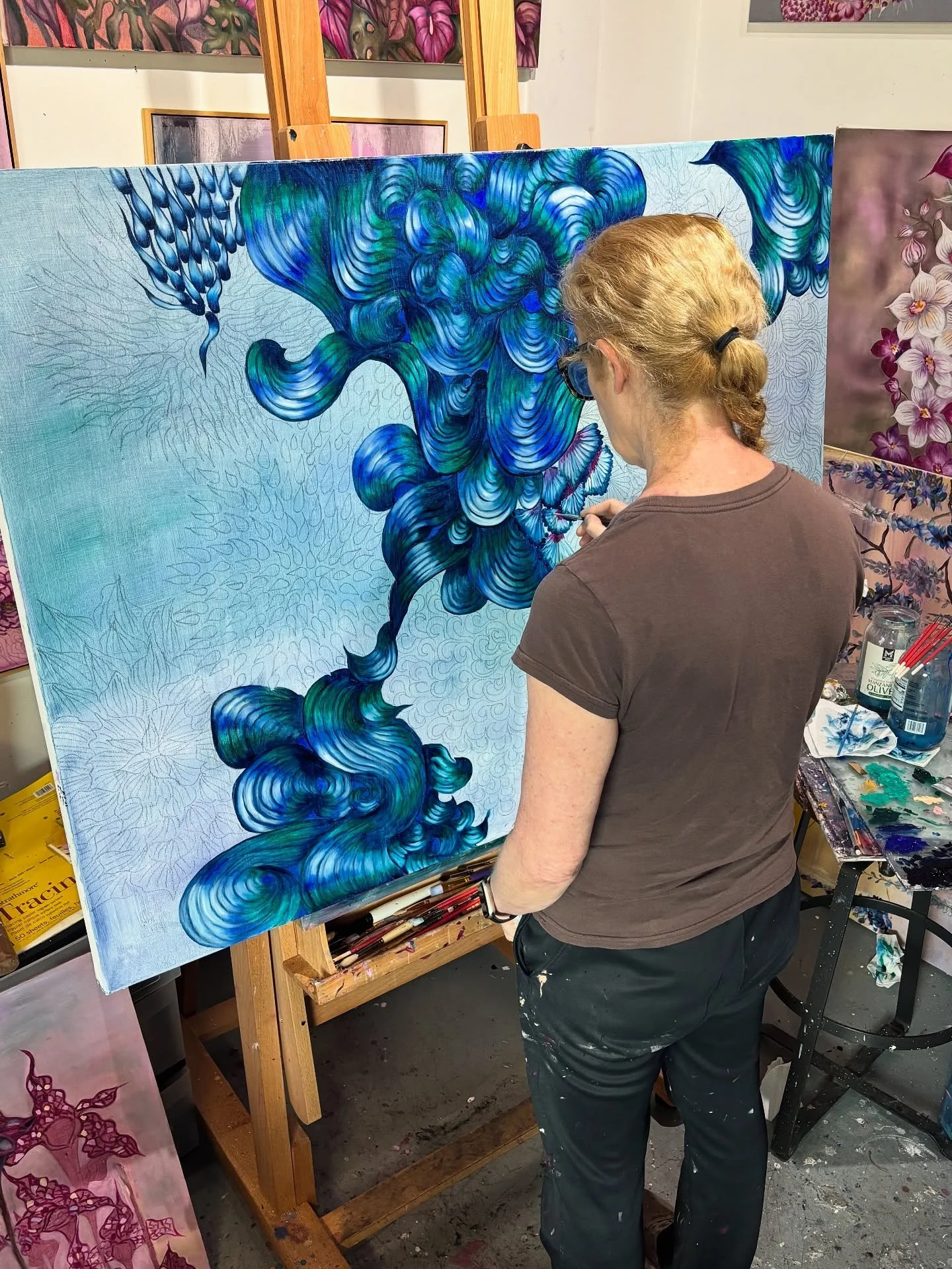 &ldquo;Perhaps all the dragons in our lives are princesses who are only waiting to see us act, just once, with beauty and courage.&rdquo;
Rilke: Letters to a Young Poet
#contemporaryart
#painting
#oilpainting
#naturepainting
#organicpainting
#dallasa