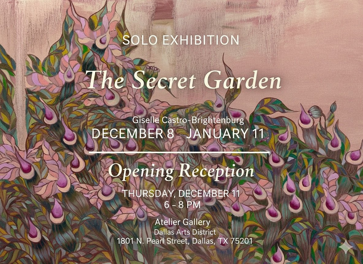 As the year comes to a close, my Secret Garden stands in full bloom.
What began as silence, blank walls, empty canvases, has grown into a quiet chorus of color and form.
Each brushstroke, each painting, carries the weight of joy and the whisper of so