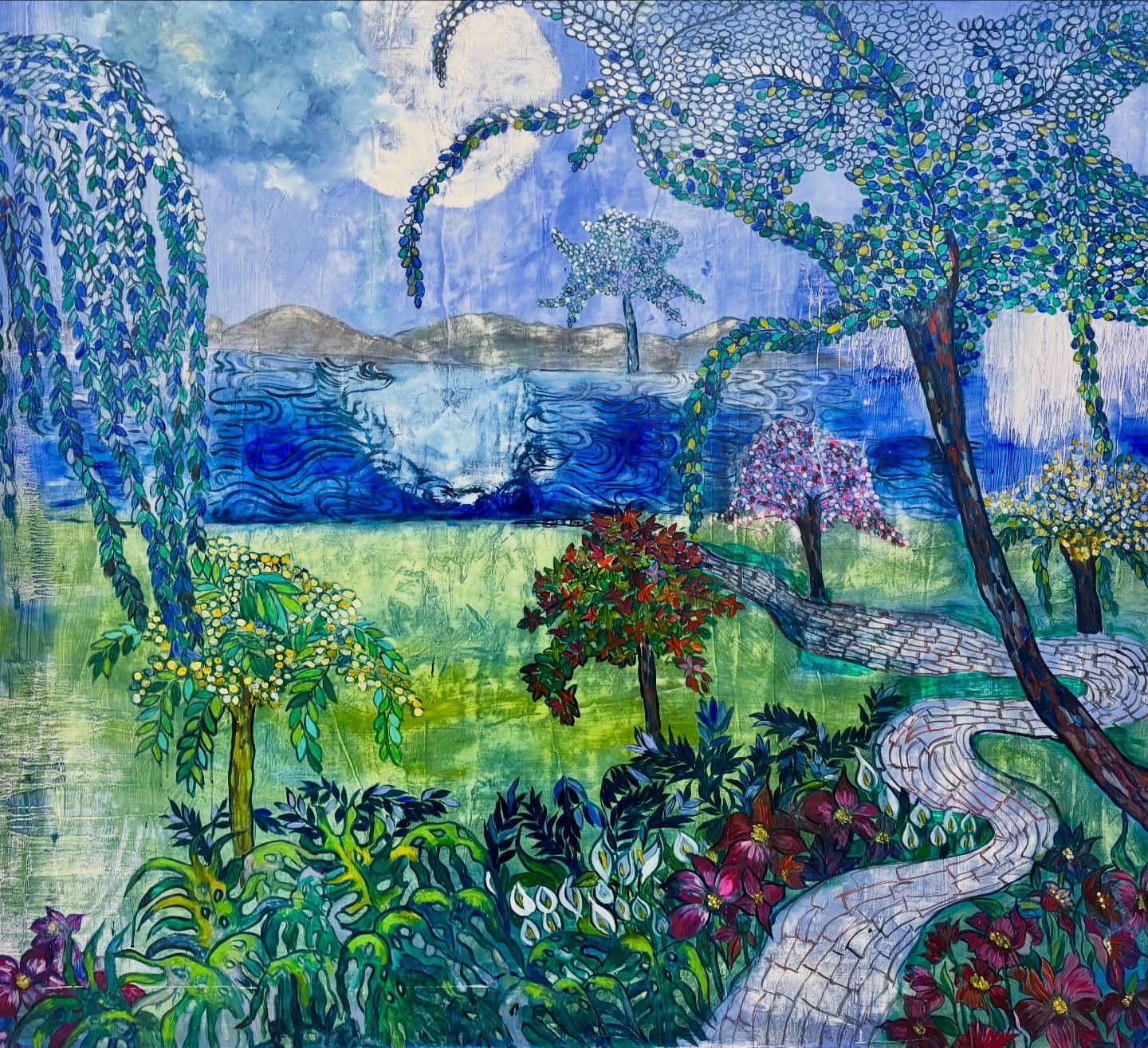 SOLD!
 
I&rsquo;m excited to share that one of the paintings from The Secret Garden exhibition, currently on view at The Atelier Gallery, has sold. What makes this moment especially meaningful is that the piece, titled The Secret Garden was the final