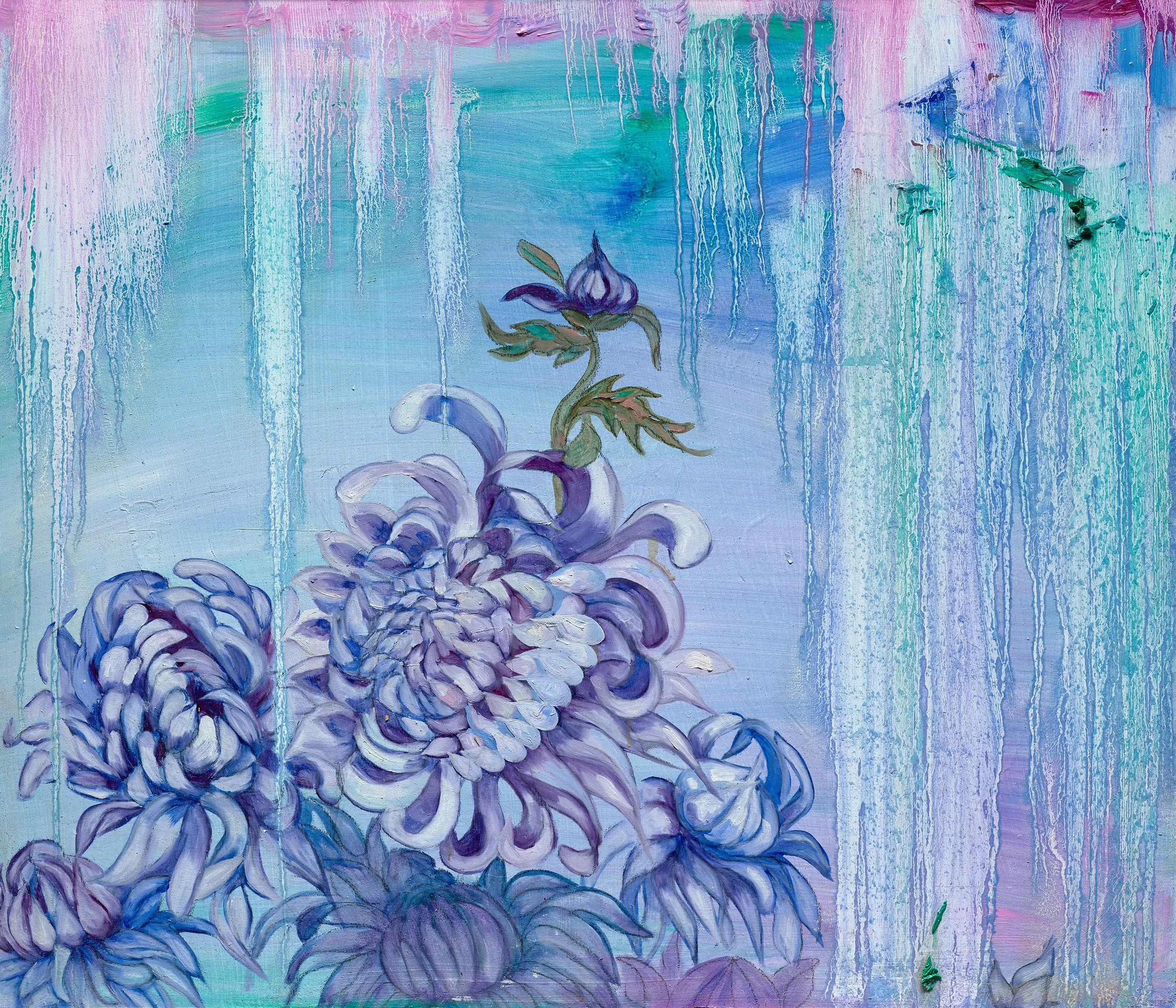 Christanthemum in the rain.jpg