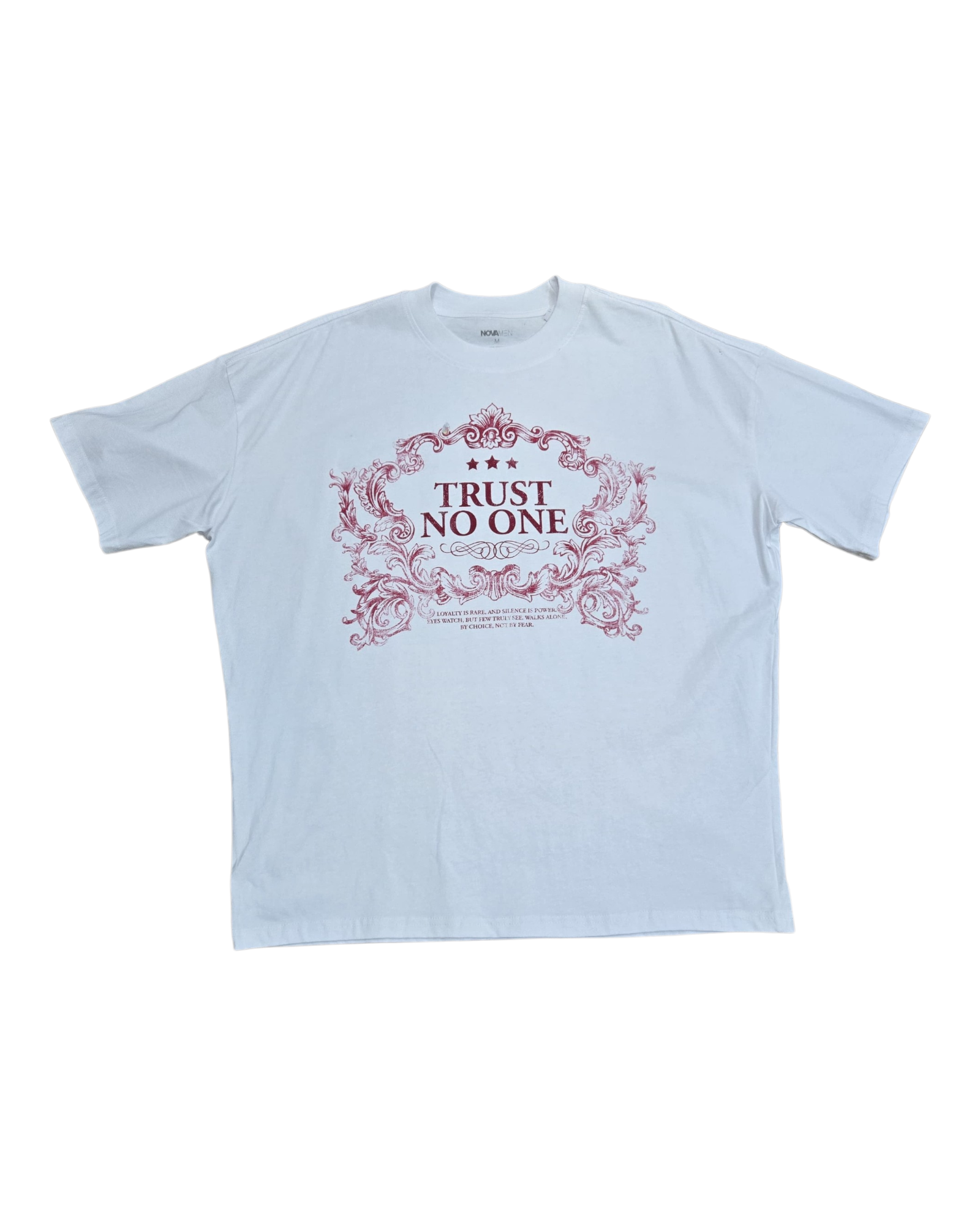 TRUST NO ONE OVERSIZED TEE (RE)