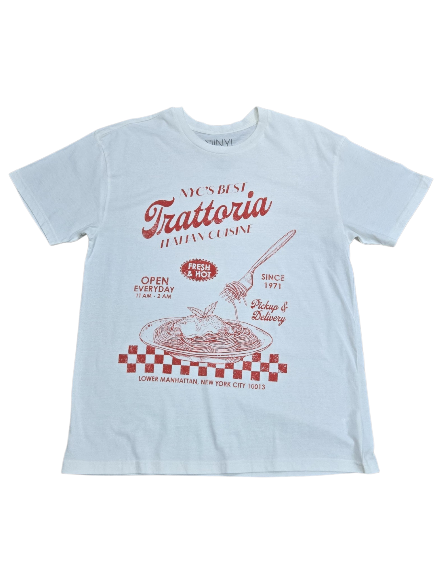 NYC'S BEST TRATTORIA TEE (RE)