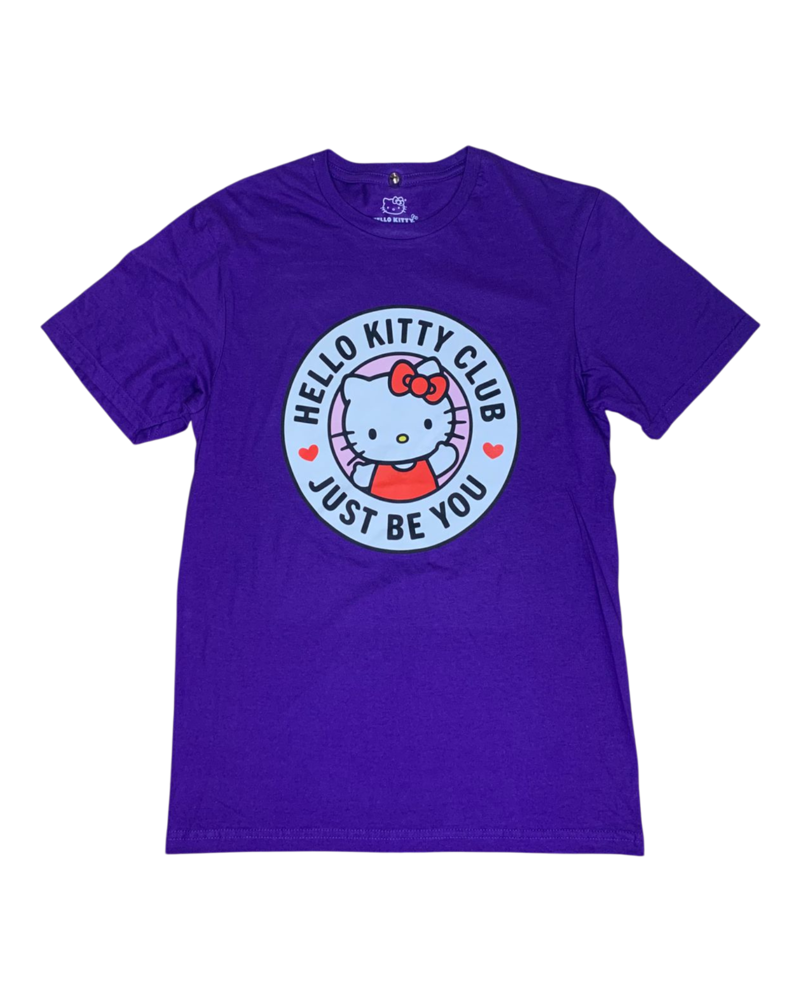HELLO KITTY CLUB PURPLE TEE (RO/RE)