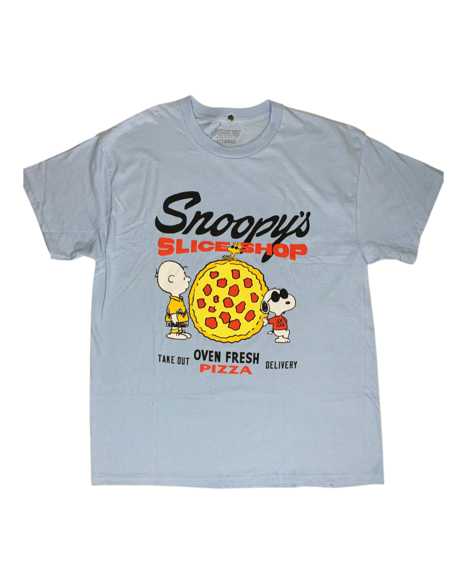 SNOOPY'S SLICE SHOP TEE (RO/RE)