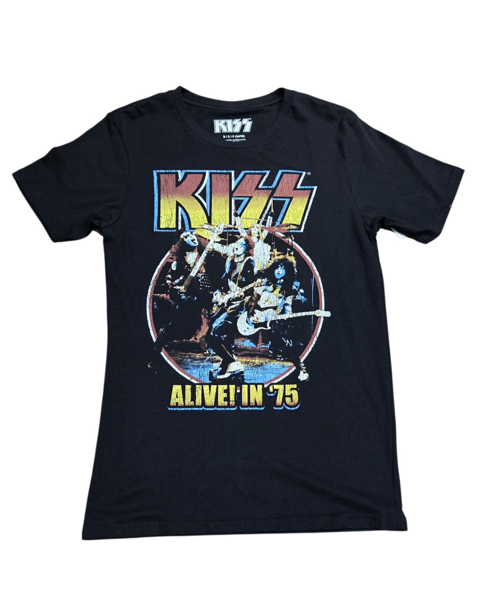 KISS ALIVE IN 75 TEE (RE)
