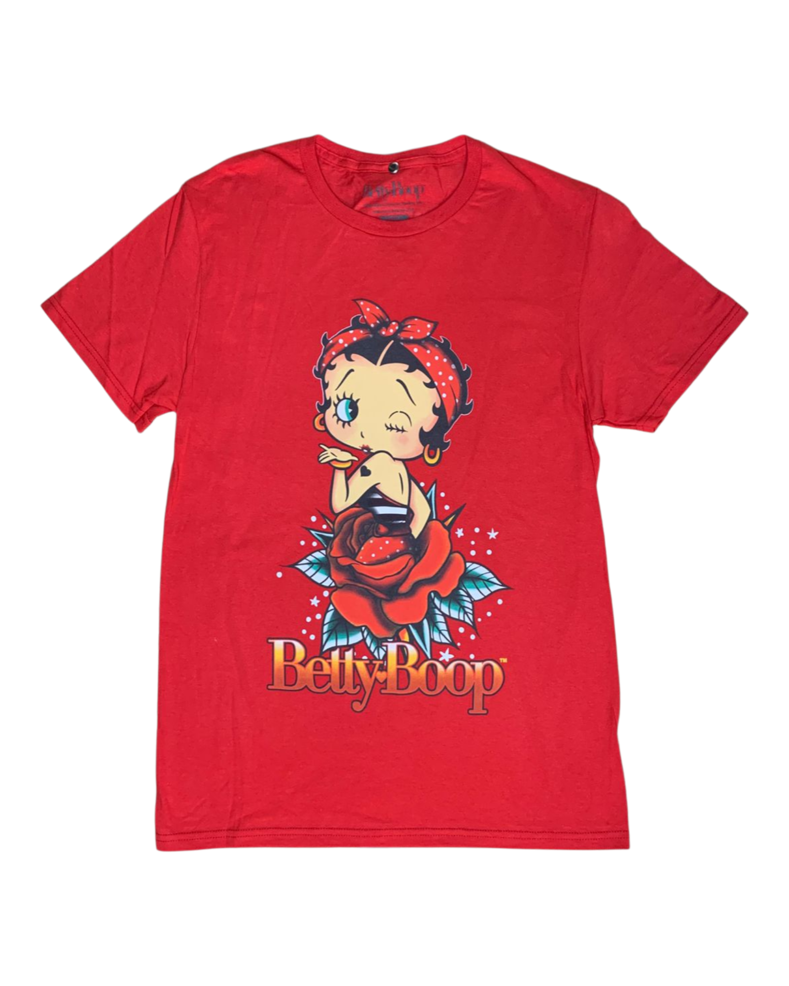 BETTY BOOP RED TEE (RO/RE)