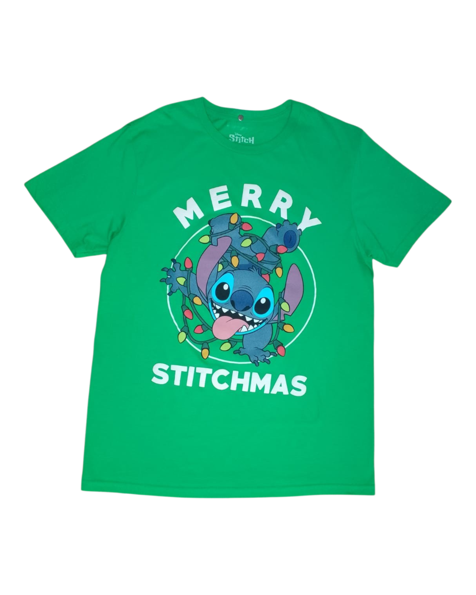 MERRY STITCHMAS GREEN TEE (RO)