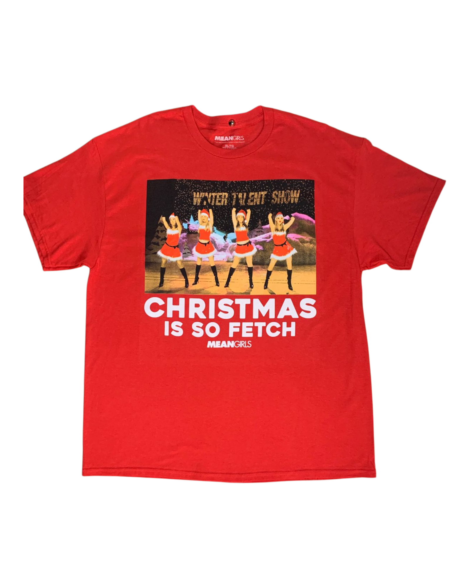 MEAN GIRLS 'CHRISTMAS IS SO FETCH' TEE (RO)