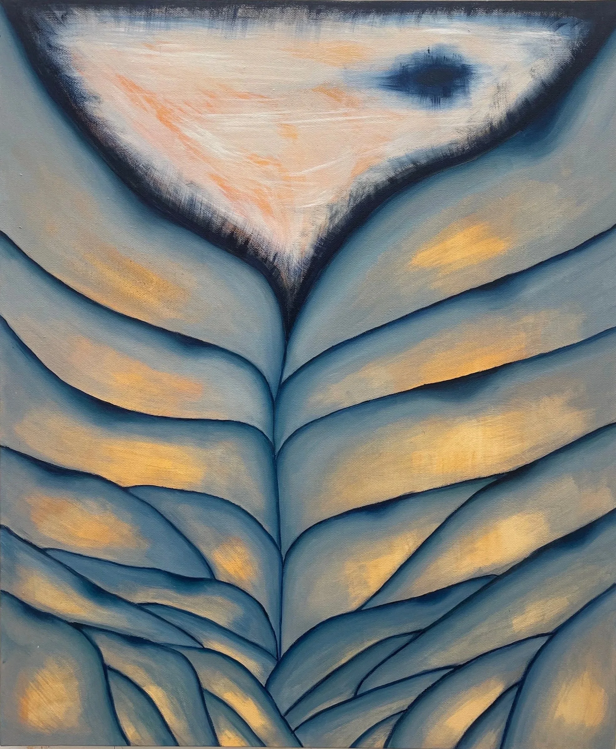 A Forgotten Landscape
Acrylic on canvas.
24" x 20" 
2025
