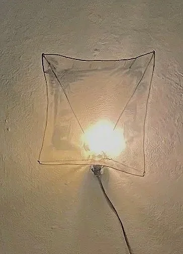 Wire, Nylon Spandex Mesh Fabric, and Acrylic paint
13" x 12" x 3"
2025