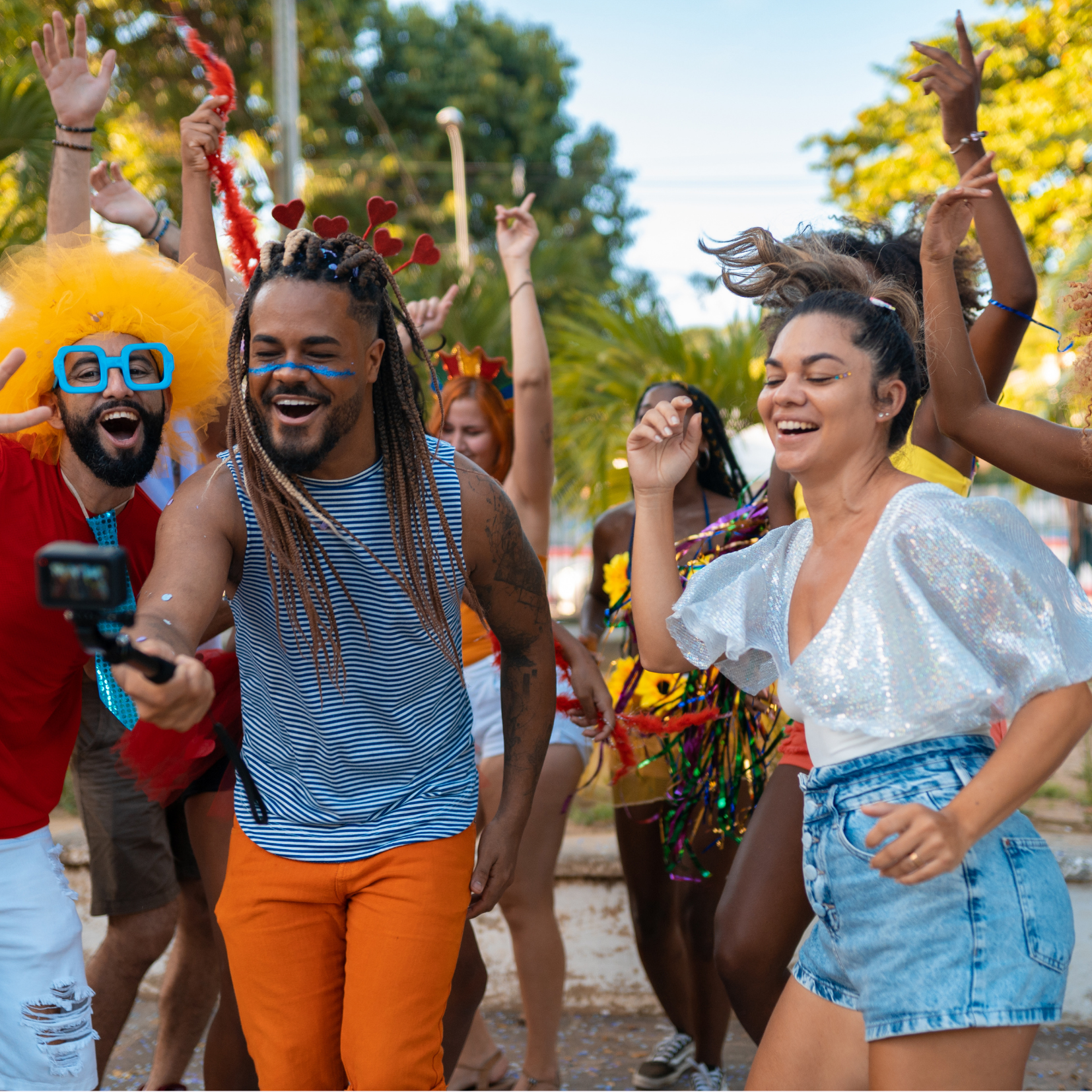 É Carnaval no Brasil