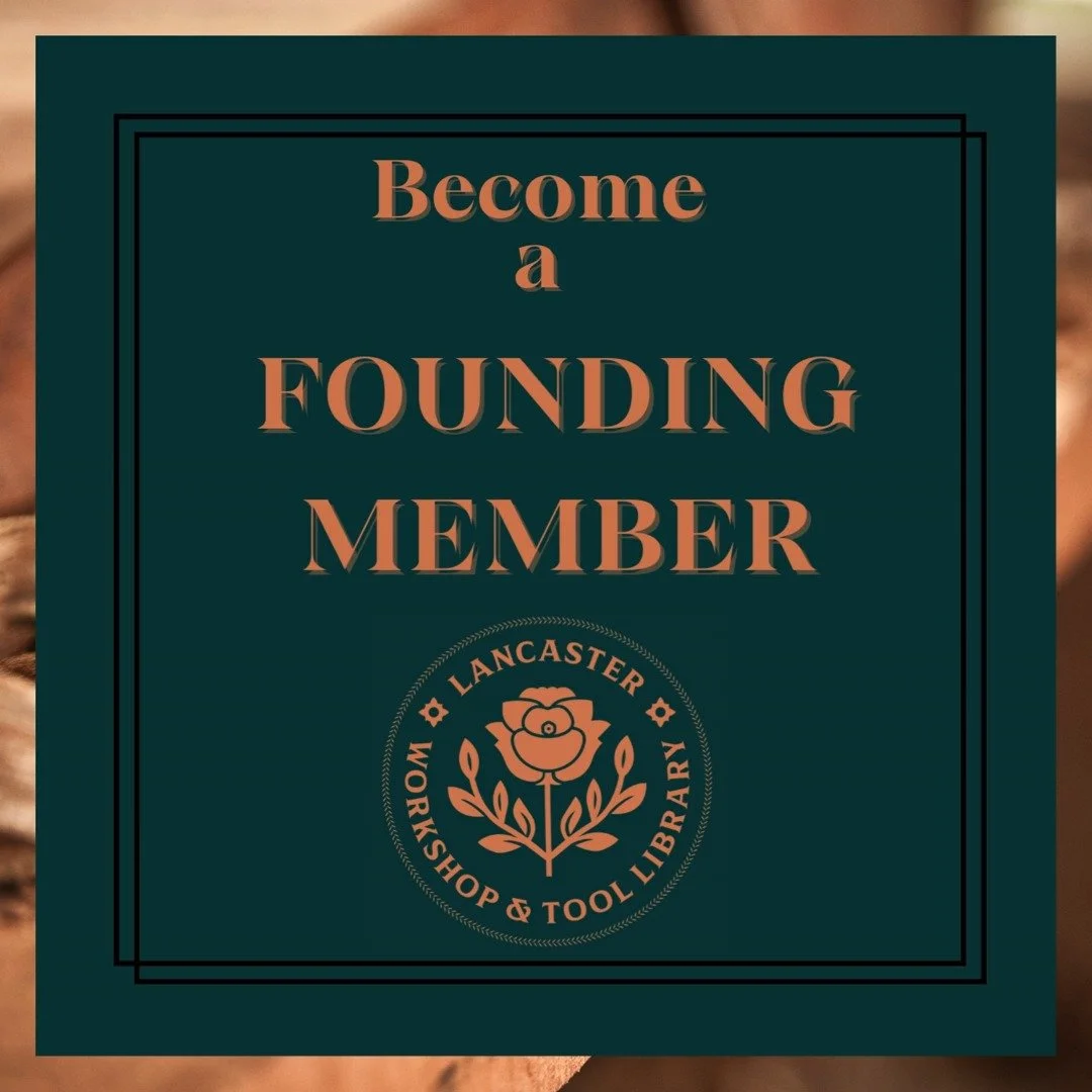 Become a Founding Member today!

Help us test and improve the Tool Library process flow and get exclusive access ahead of our Grand Opening in May, 2026!

Register today! 
(link in bio)

#lancworkshop #lancasterpa #toollibrary #community #skilldevelo