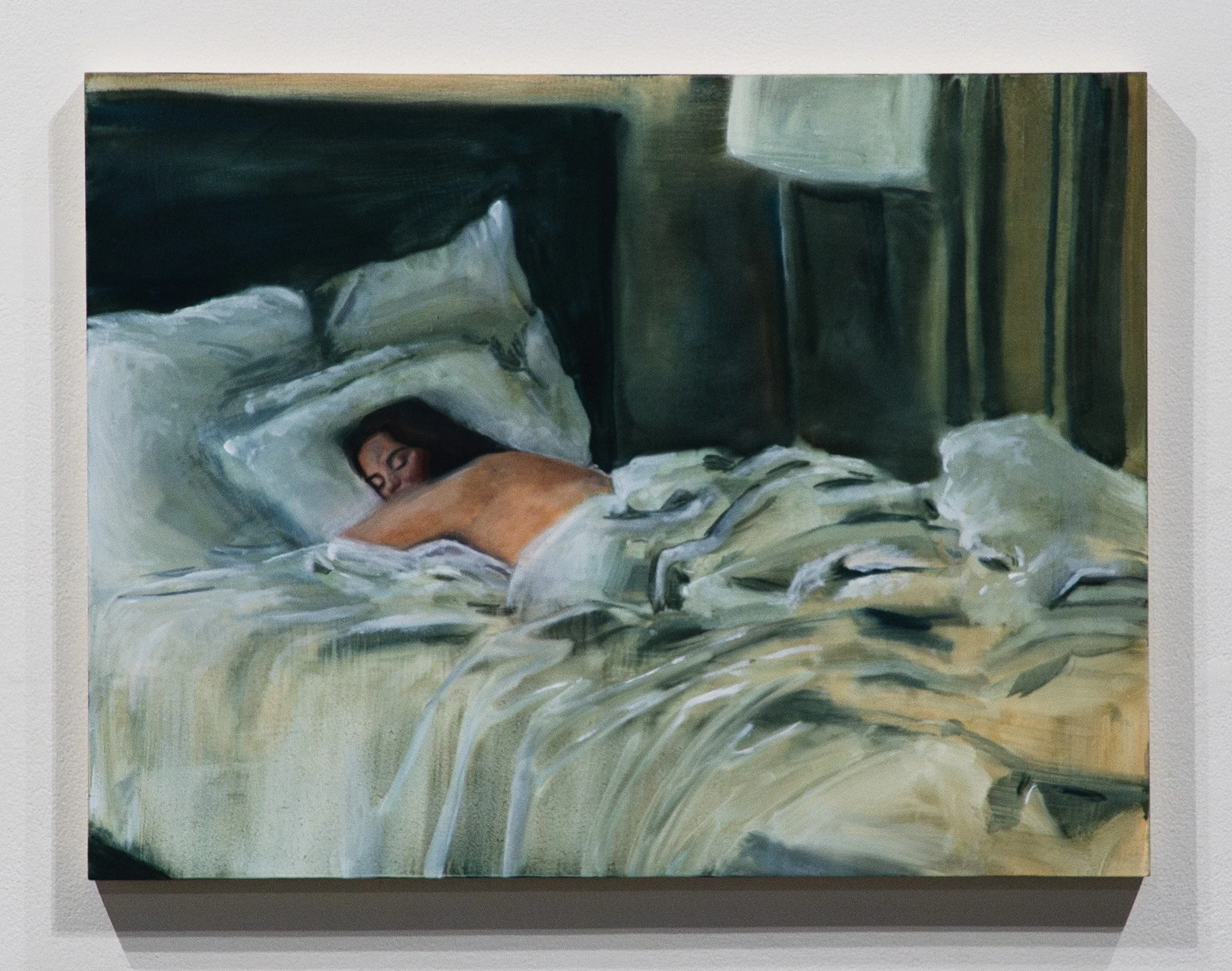 "Creep II", oil on panel, 18 x 24 inches, 2025