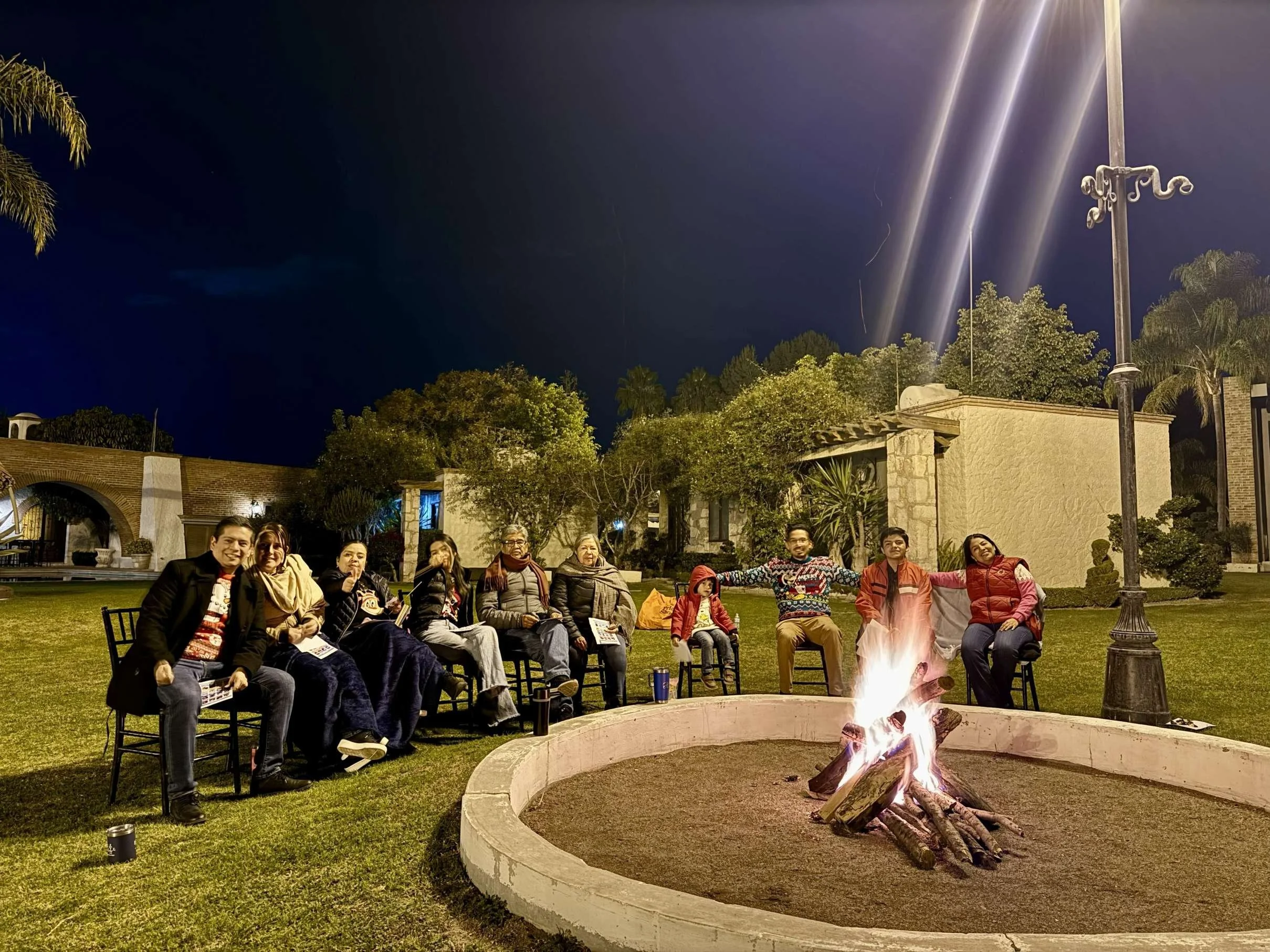 !Our traditional bonfire during the December  holidays.jpg