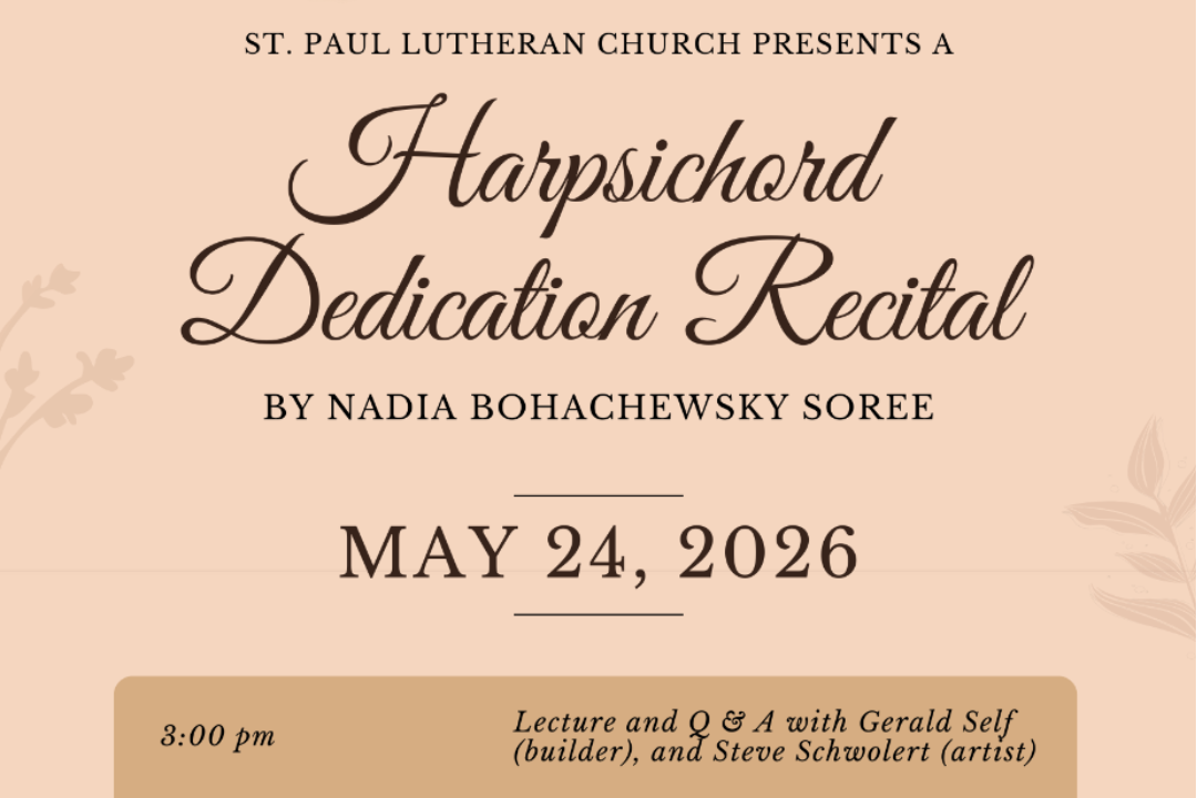 Harpsichord Dedication Recital