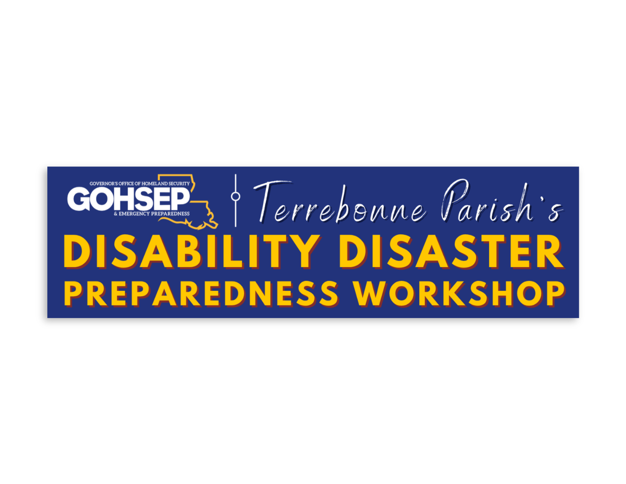 Terrebonne Parish’s Disability Disaster Preparedness Workshop</span>