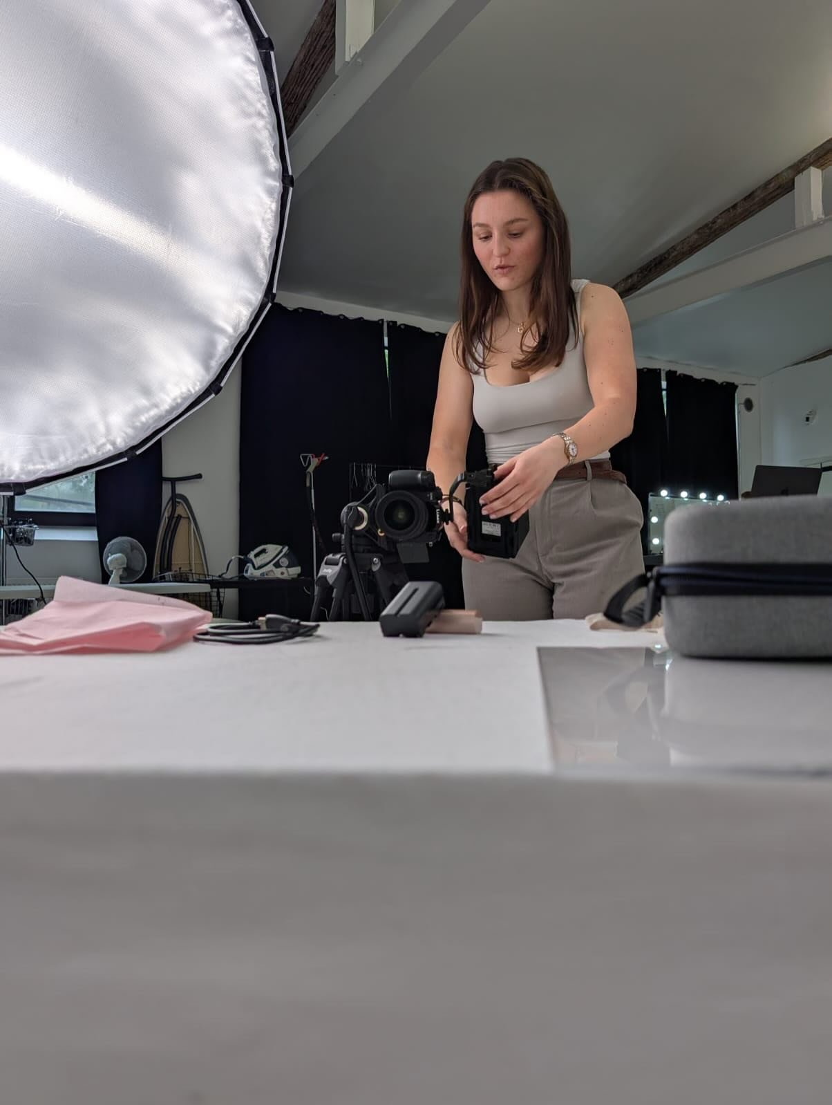BTS for an exciting project with @bybiehl 🤍
